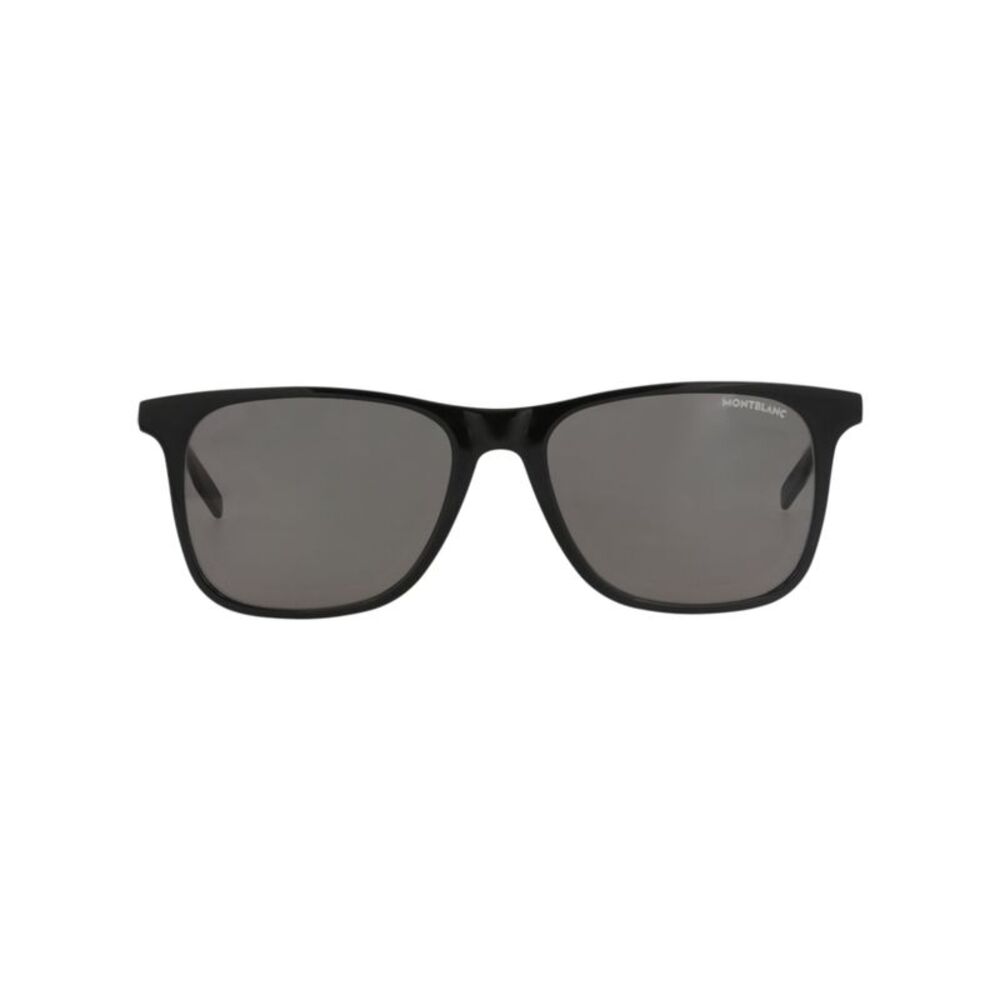 Montblanc Square-Frame Acetate Sunglasses Black Mens